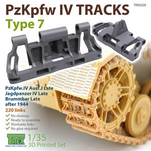 PzKpfw.III/IV Tracks Type 7 (Plastic model)
