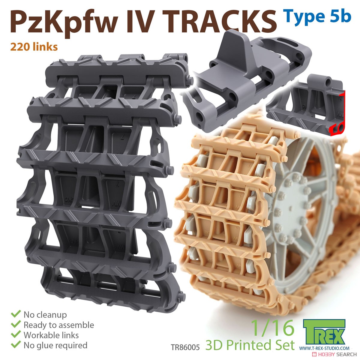 PzKpfwIII/IV Tracks Type 5b (Plastic model) Package1