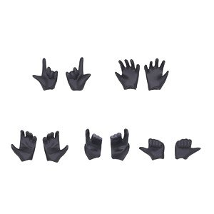 Picconeemo Hand Parts B (Black Gloves) (Fashion Doll)