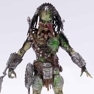 AVP2 1/18 アクションフィギュア バトルダメージ ウルフ プレデター (完成品)