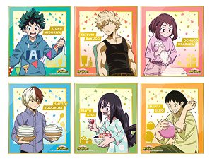 My Hero Academia Gilding Mini Colored Paper Collection (Set of 6) (Anime Toy)