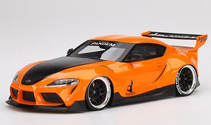 Pandem Toyota GR Supra V1.0 Orange (Diecast Car)