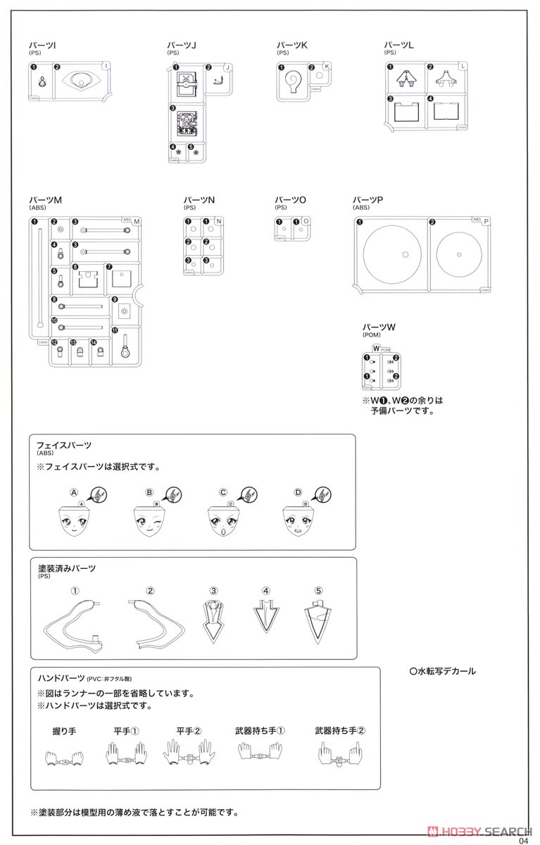 クロスフレーム・ガール ブラック・マジシャン・ガール (プラモデル) 設計図19