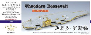 USS Theodore Roosevelt CVN-71 2006 Super Upgrade Set (for Trumpeter 05754) (Plastic model)