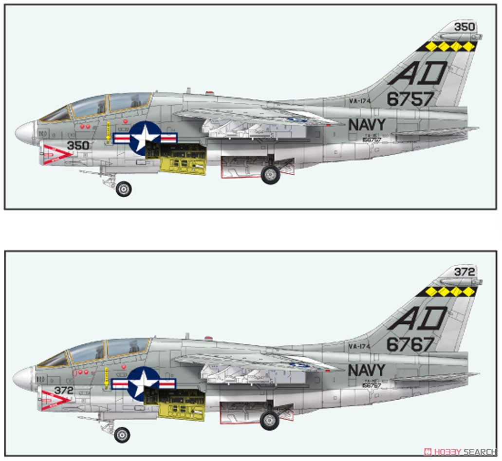 TA-7C コルセアII (複座型) (プラモデル) 塗装1