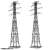 DCM16 Dio Com War Torn Urban C Lattice Tower (Plastic model) Item picture2
