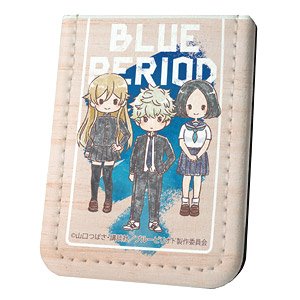 Leather Sticky Notes Book [Blue Period] 01 Yatora Yaguchi & Ryuji Ayukawa & Maru Mori (Graff Art) (Anime Toy)