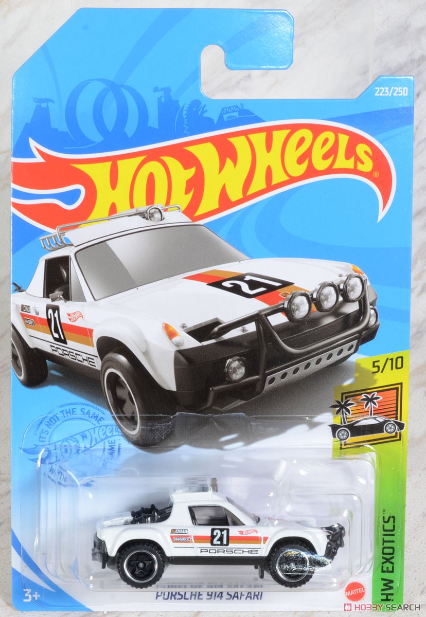 ホットウィール ベーシックカー ポルシェ 914 サファリ (玩具) パッケージ1