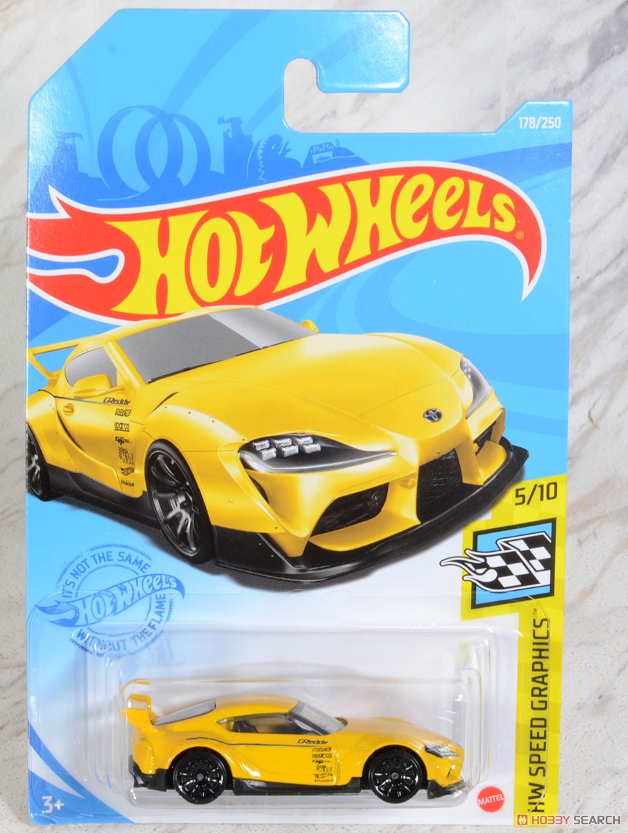 ホットウィール ベーシックカー `20 トヨタ GR スープラ (玩具) パッケージ1