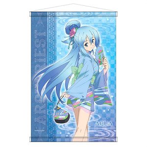 KonoSuba: God`s Blessing on this Wonderful World! [Especially Illustrated] B2 Tapestry / Aqua (Anime Toy)