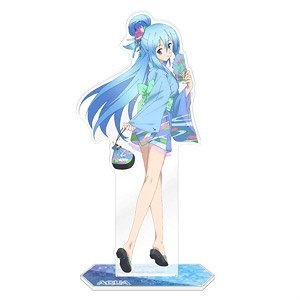 KonoSuba: God`s Blessing on this Wonderful World! [Especially Illustrated] Big Acrylic Stand / Aqua (Anime Toy)