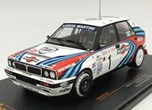 ランチア デルタ インテグラーレ 16V 1990年ラリー・モンテカルロ #1 M.Biasion/T.Siveriero (ミニカー)