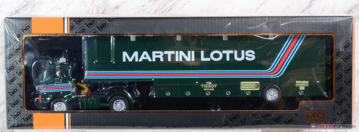 ボルボ F88 レーシングトランスポーター `Martini Lotus` (ミニカー) パッケージ1