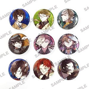 [Bungo Stray Dogs] Trading Hologram Can Badge Novels Ver. (Single Item) (Anime Toy)