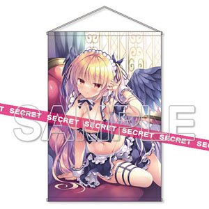 鷹乃ゆき描き下ろし メイド堕天使ちゃんの誘惑▼ X-RATEDタペストリー 【B1】 (キャラクターグッズ)