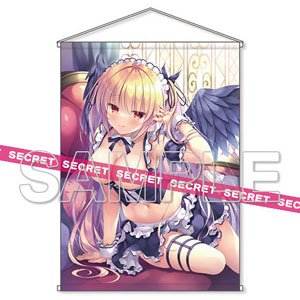 鷹乃ゆき描き下ろし メイド堕天使ちゃんの誘惑▼ X-RATEDタペストリー 【B2】 (キャラクターグッズ)