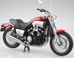 Yamaha Vmax ファイアーレッド (ミニカー)