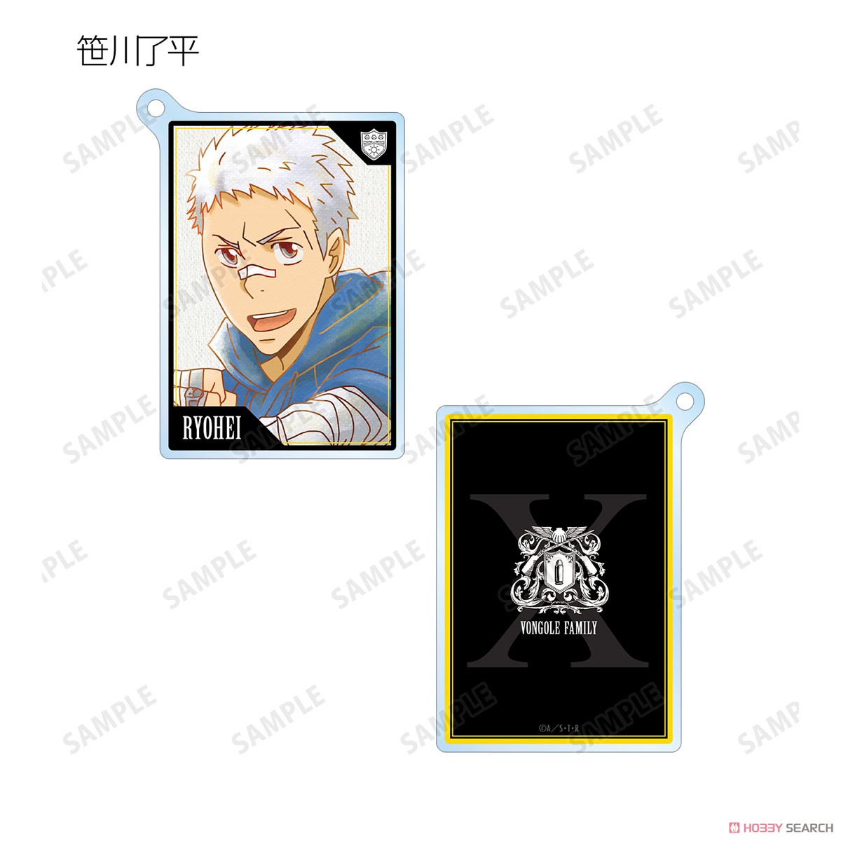 Katekyo Hitman Reborn! Trading Ani-Art Aqua Label Double Sided Acrylic Key Ring Ver.A (Set of 8) (Anime Toy) 商品画像7