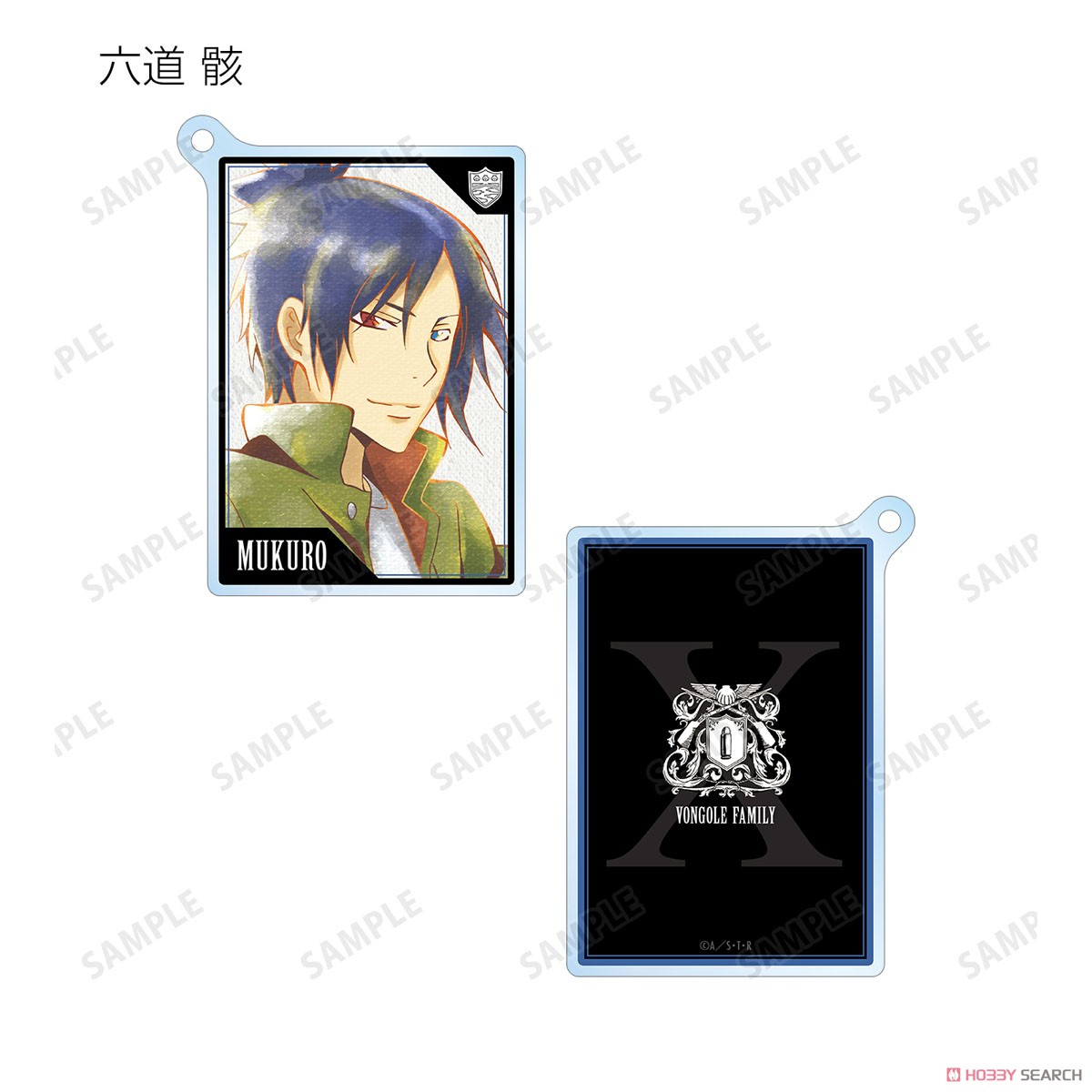Katekyo Hitman Reborn! Trading Ani-Art Aqua Label Double Sided Acrylic Key Ring Ver.A (Set of 8) (Anime Toy) 商品画像8