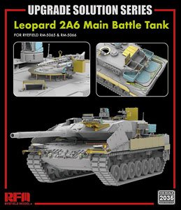 レオパルド2A6用グレードアップパーツセット (RFM5065/5066用) (プラモデル)