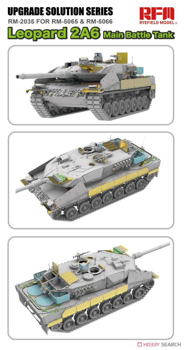 Upgrade Set for Leopard 2A6 Main Battle Tank (Plastic model) その他の画像2