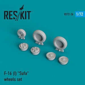 F-16 (I) `Sufa` Wheels Set (Plastic model)
