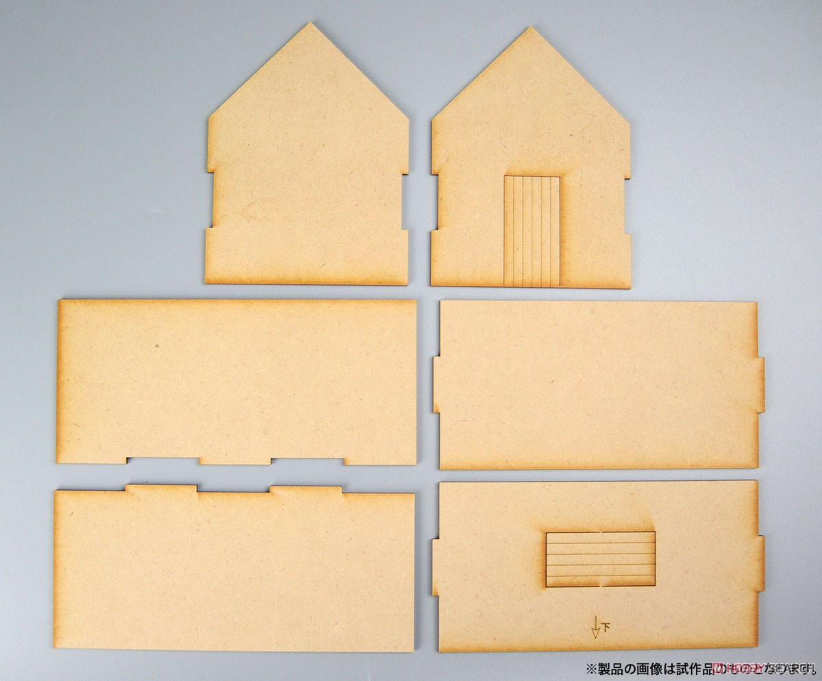 Barn for Diorama Craft (Plastic model) Item picture2