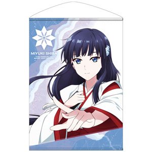 The Honor at Magic High School Miyuki Shiba B2 Tapestry Miko Costume Ver. (Anime Toy)