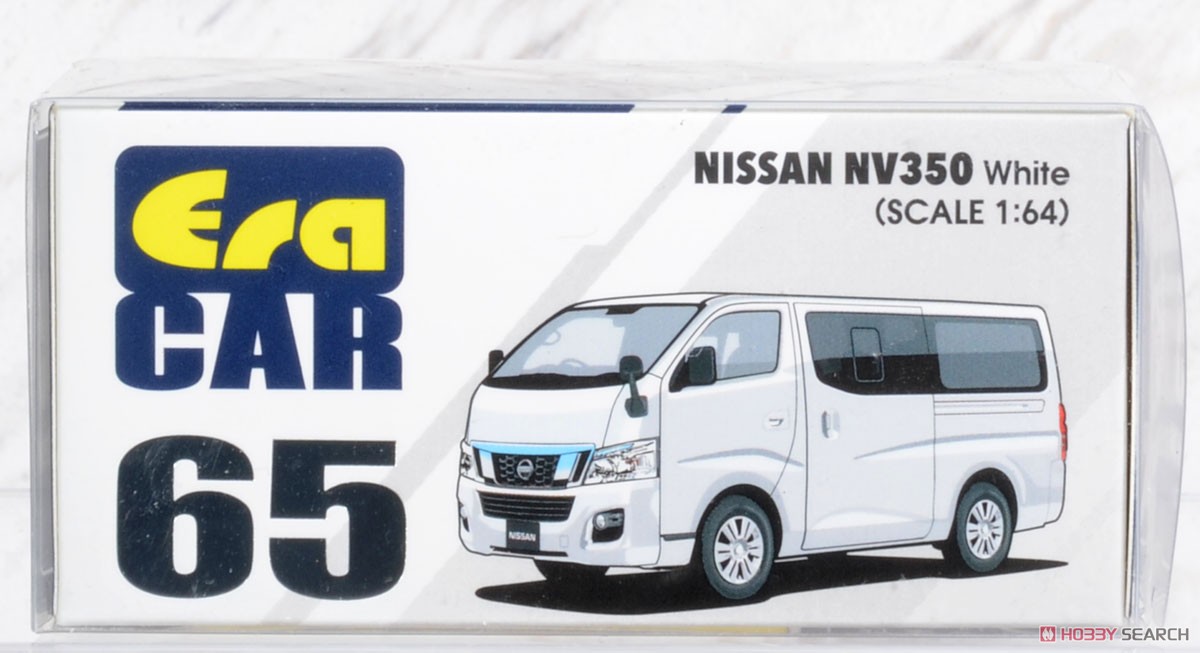 NISSAN NV350 キャラバン ホワイト (ミニカー) パッケージ1