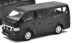 NISSAN NV350 キャラバン ブラック (ミニカー)