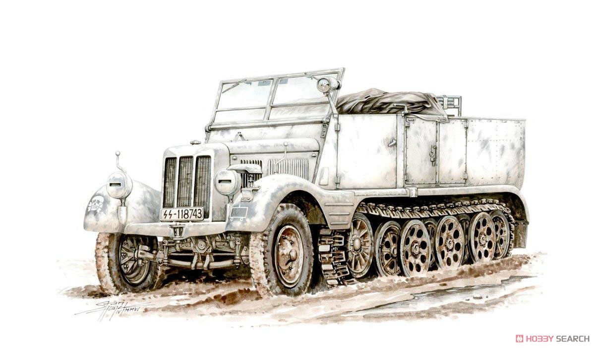 Sd.Kfz.11 3t軽牽引車 (プラモデル) その他の画像1