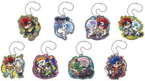 Pita! Deformed SK8 the Infinity Acrylic Key Ring (Set of 8) (Anime Toy)