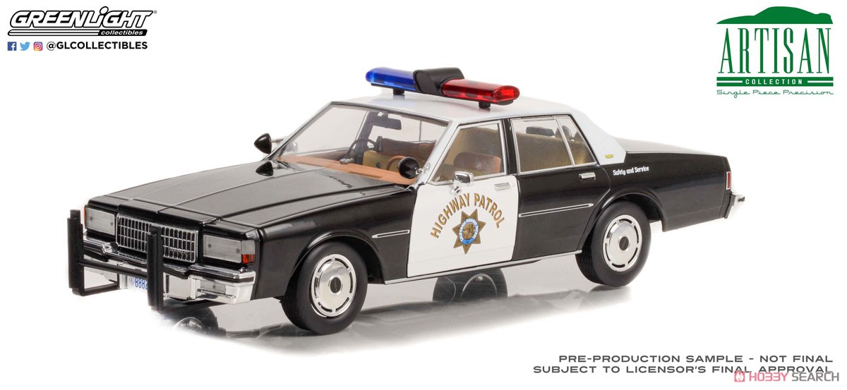 Artisan Collection - 1989 Chevrolet Caprice Police - California Highway Patrol (Diecast Car) Item picture1
