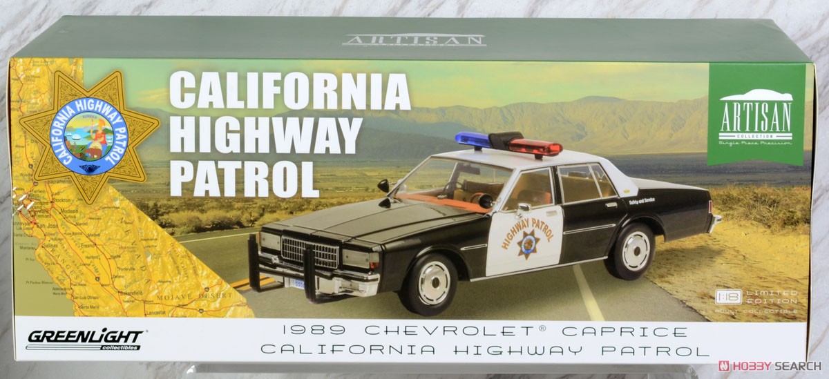 Artisan Collection - 1989 Chevrolet Caprice Police - California Highway Patrol (ミニカー) パッケージ1
