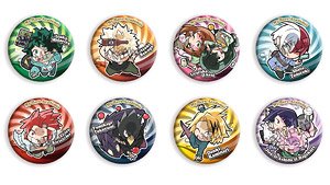 Pita! Deformed My Hero Academia Shopping! Trading Can Badge (Set of 8) (Anime Toy)