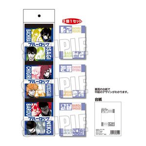 3P Notepad Blue Lock Assembly Illust A (Anime Toy)