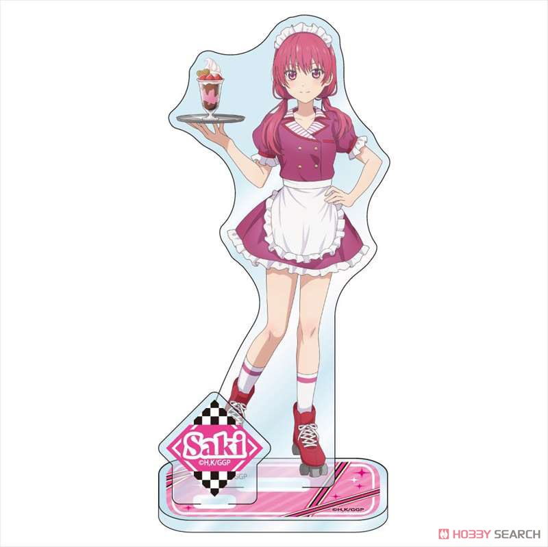 カノジョも彼女 アメリカンダイナー アクリルスタンドJr. 佐木咲 (キャラクターグッズ) 商品画像1