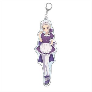 カノジョも彼女 アメリカンダイナー アクリルキーホルダーBIG 桐生紫乃 (キャラクターグッズ)