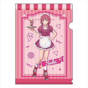 カノジョも彼女 アメリカンダイナー A4クリアファイル 佐木咲 (キャラクターグッズ)