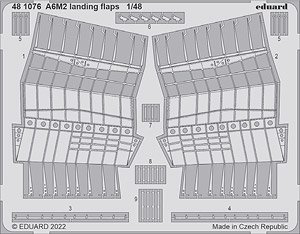 A6M2 Landing Flaps (for Eduard) (Plastic model)