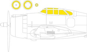 P-43 塗装マスクシール (ドラウィングス用) (プラモデル)