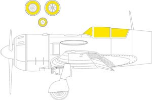 Masking Sheet for La-11 (for Hobby Boss) (Plastic model)