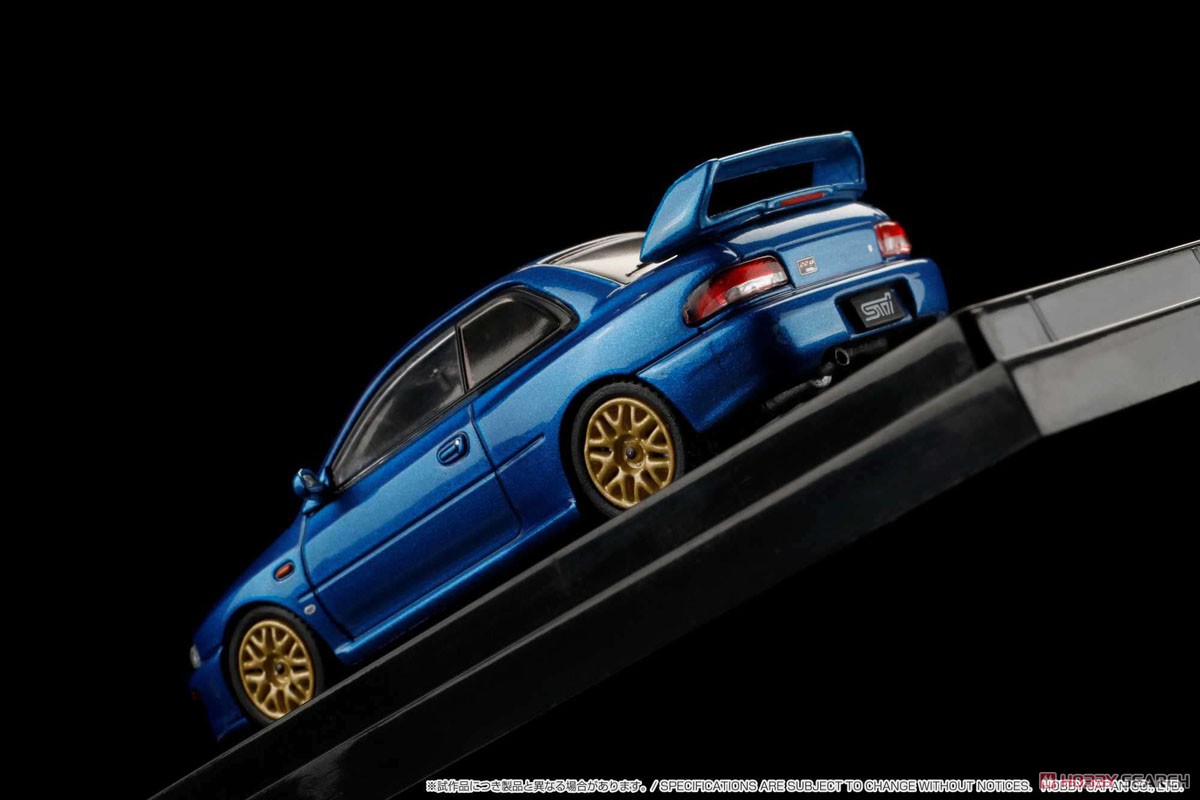 スバル インプレッサ 22B STi Version (GC8改) / エンジンディスプレイモデル付 ソニックブルーマイカ (ミニカー) 商品画像14