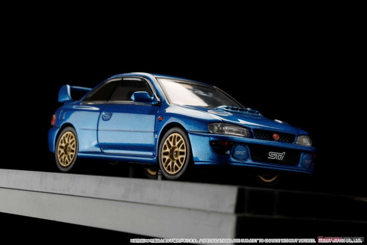 スバル インプレッサ 22B STi Version (GC8改) / エンジンディスプレイモデル付 ソニックブルーマイカ (ミニカー) 商品画像16