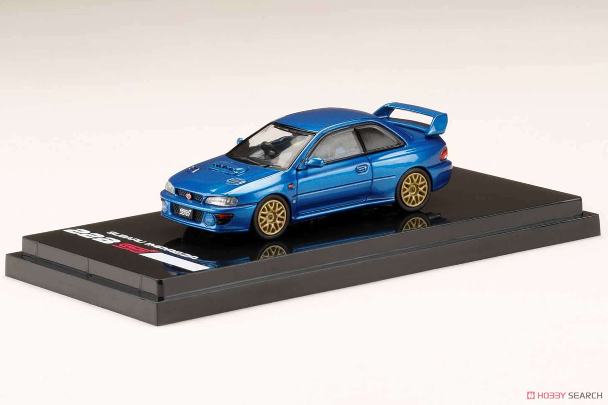 スバル インプレッサ 22B STi Version (GC8改) / エンジンディスプレイモデル付 ソニックブルーマイカ (ミニカー) 商品画像2