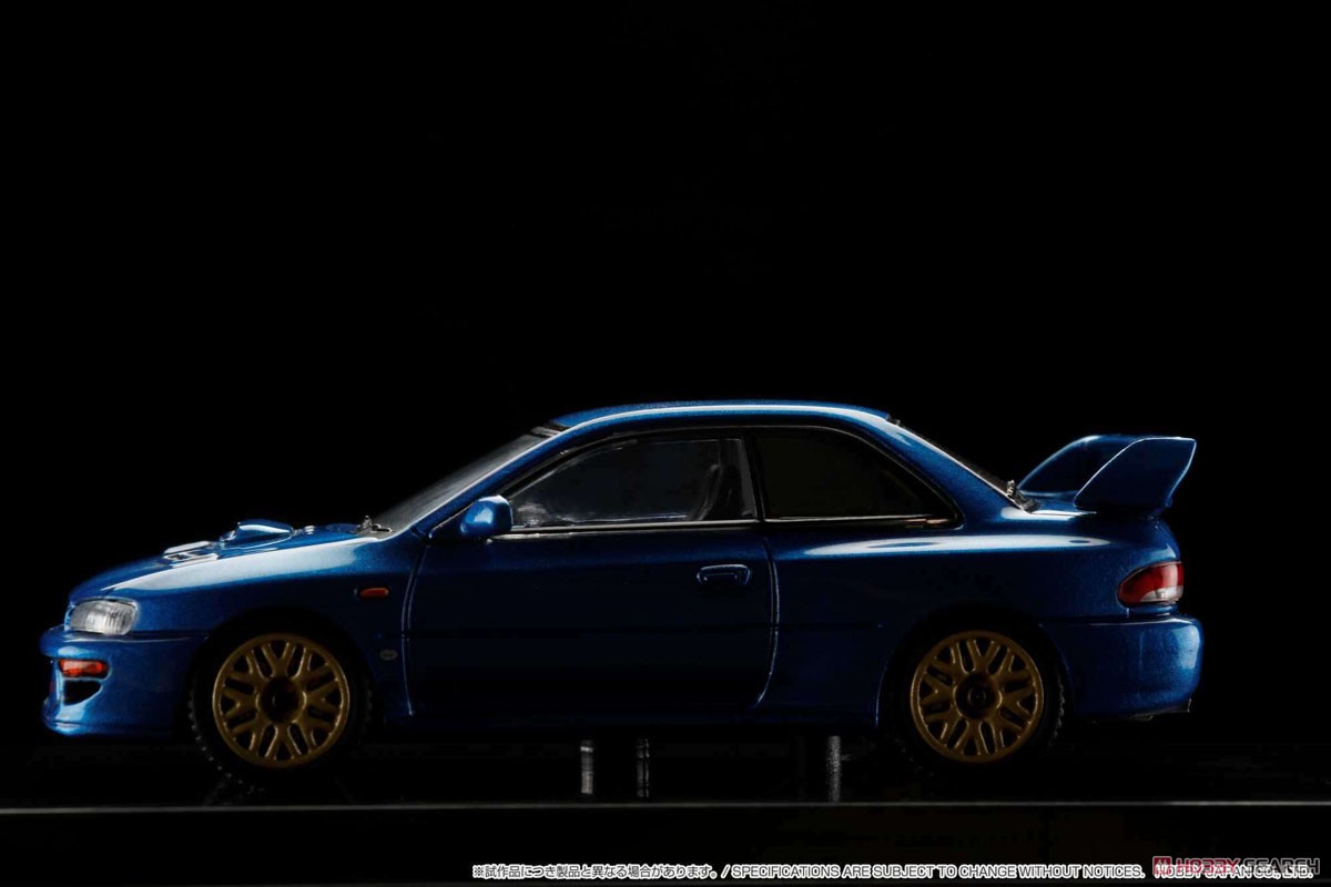 スバル インプレッサ 22B STi Version (GC8改) / エンジンディスプレイモデル付 ソニックブルーマイカ (ミニカー) 商品画像7