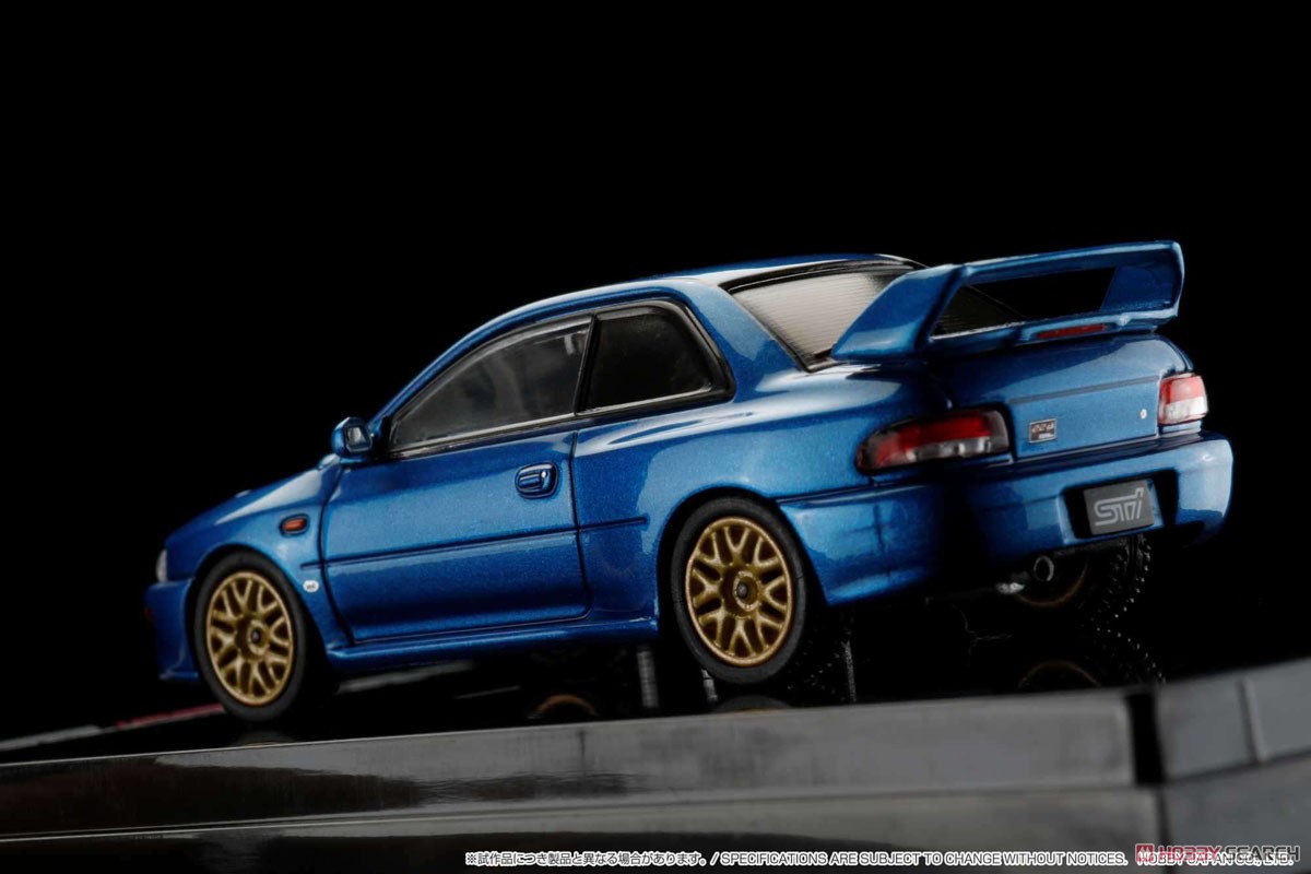 スバル インプレッサ 22B STi Version (GC8改) / エンジンディスプレイモデル付 ソニックブルーマイカ (ミニカー) 商品画像9