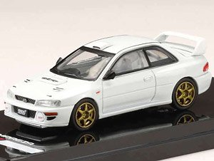 Subaru Impreza 22B STi Version (GC8 Kai) Rally Base Car / LHD Feather White (Diecast Car)