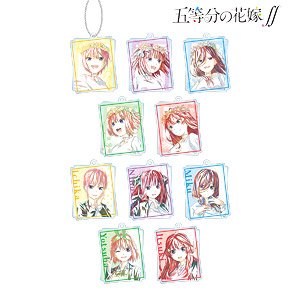 TVアニメ『五等分の花嫁∬』 トレーディング Ani-Art 第4弾 アクリルキーホルダー (10個セット) (キャラクターグッズ)