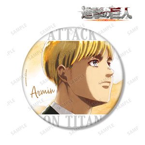 進撃の巨人 アルミン Ani-Art aqua label BIG缶バッジ (キャラクターグッズ)